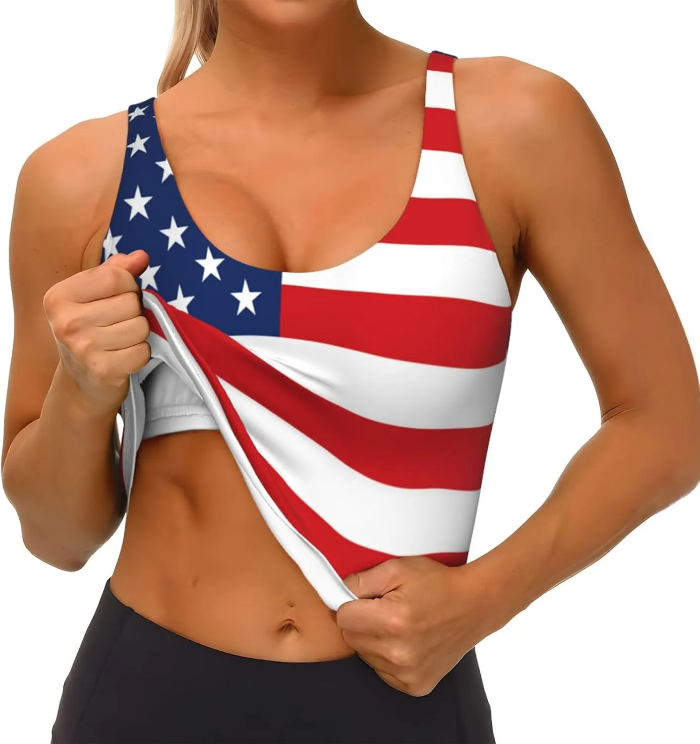 Sports Bras for Women - Running Bra Sleeveless Fitness Workout Crop Tops - High Impact Strappy Yoga Workout Bra