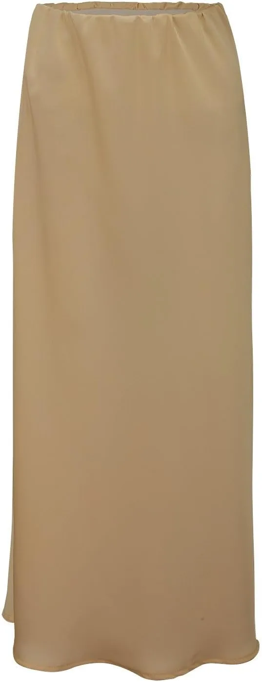 Spring Summer Skirts Satin Skirt High Waisted Maxi Wedding A Line Long Skirts Disposable Table