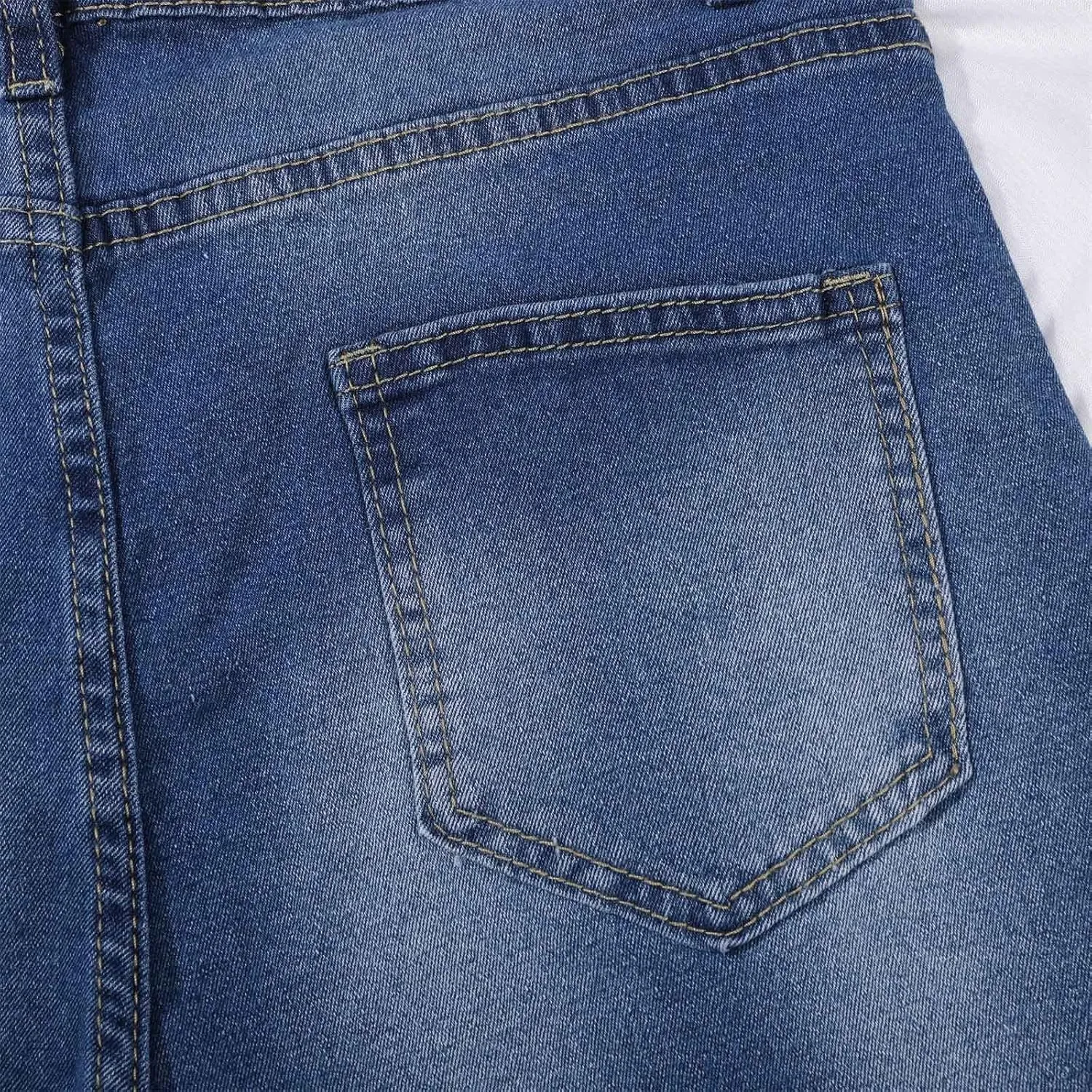 Summer Shorts for Women High Waisted Mid Rise Women's Jean Shorts Frayed Ripped Raw Hem Stretchy Shorts for Women