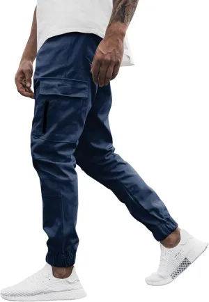 Sweatpants for Men Big and Tall Casual Mens Gifts Cargo Pants Hiking Workout Joggers Pants with Pockets Camping Pants