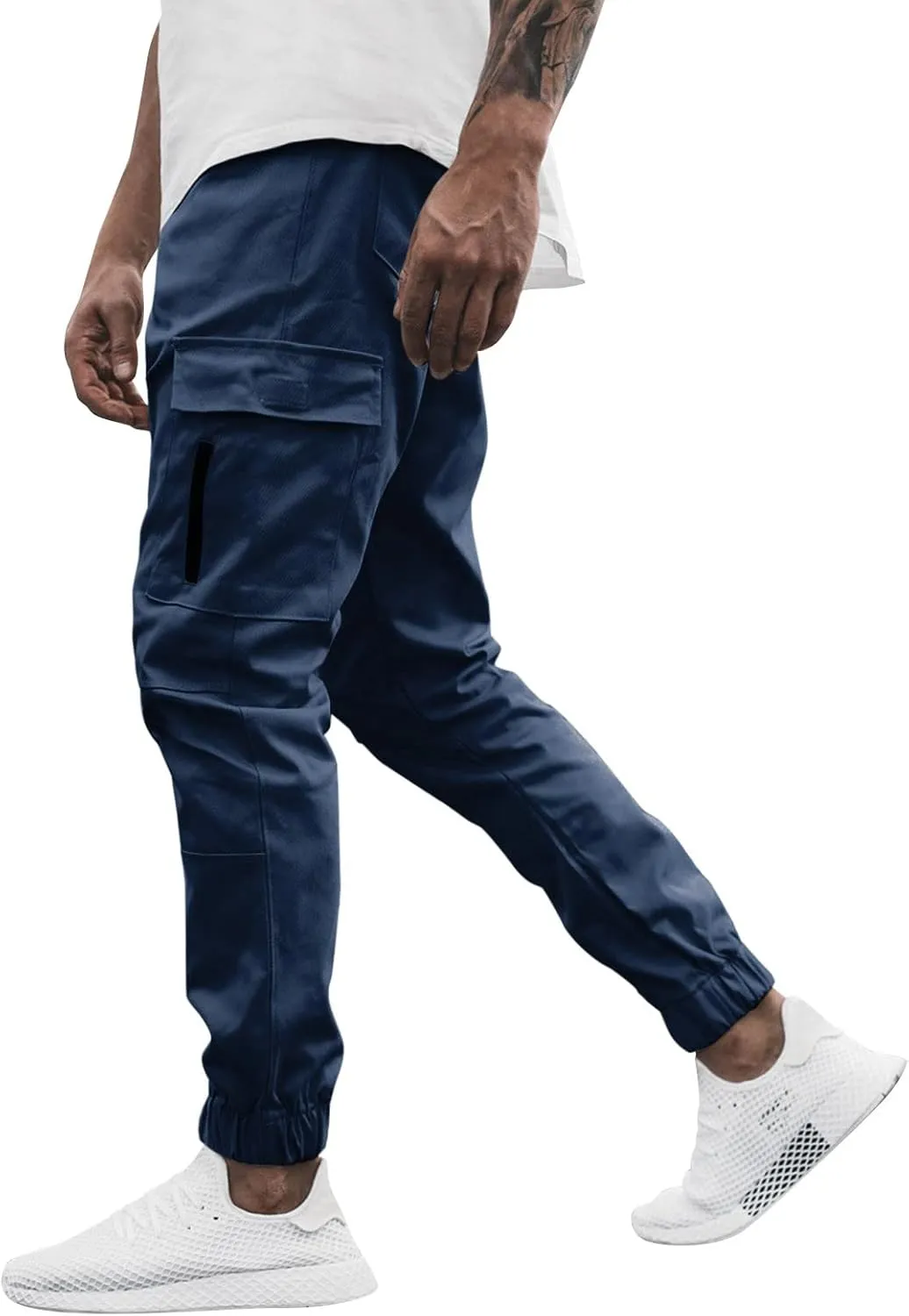 Sweatpants for Men Big and Tall Casual Mens Gifts Cargo Pants Hiking Workout Joggers Pants with Pockets Camping Pants
