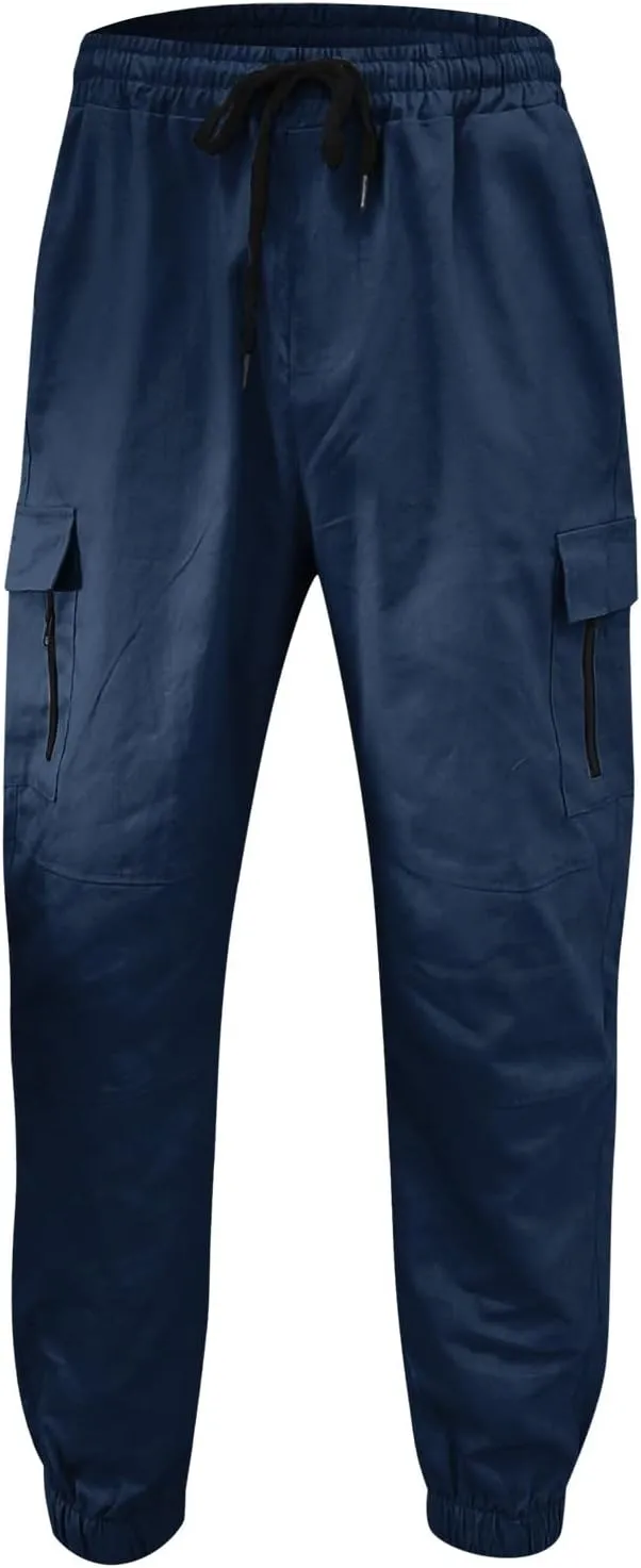 Sweatpants for Men Big and Tall Casual Mens Gifts Cargo Pants Hiking Workout Joggers Pants with Pockets Camping Pants