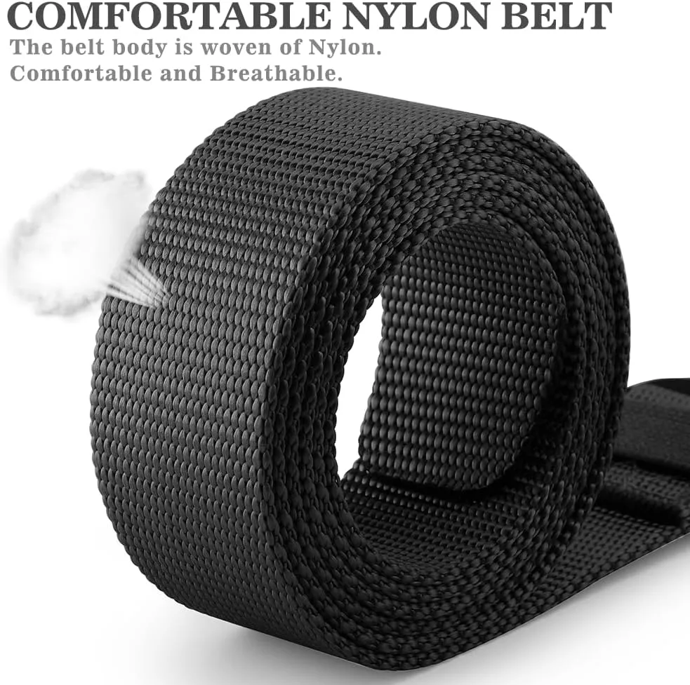 Tactical Belt, Military Nylon Web Belt for men, with Heavy Duty Quick Release Buckle, police Belt used for military training
