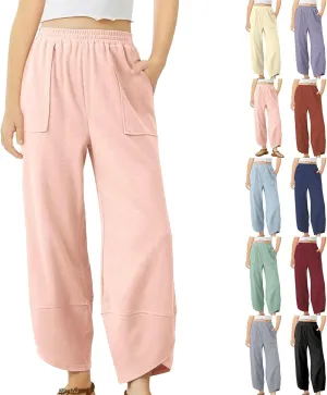Toddler Baby Boys Girls Sweatpants Casual Basic Solid Jogger Pants Elastic Waist Jogger Sport Workout Trousers