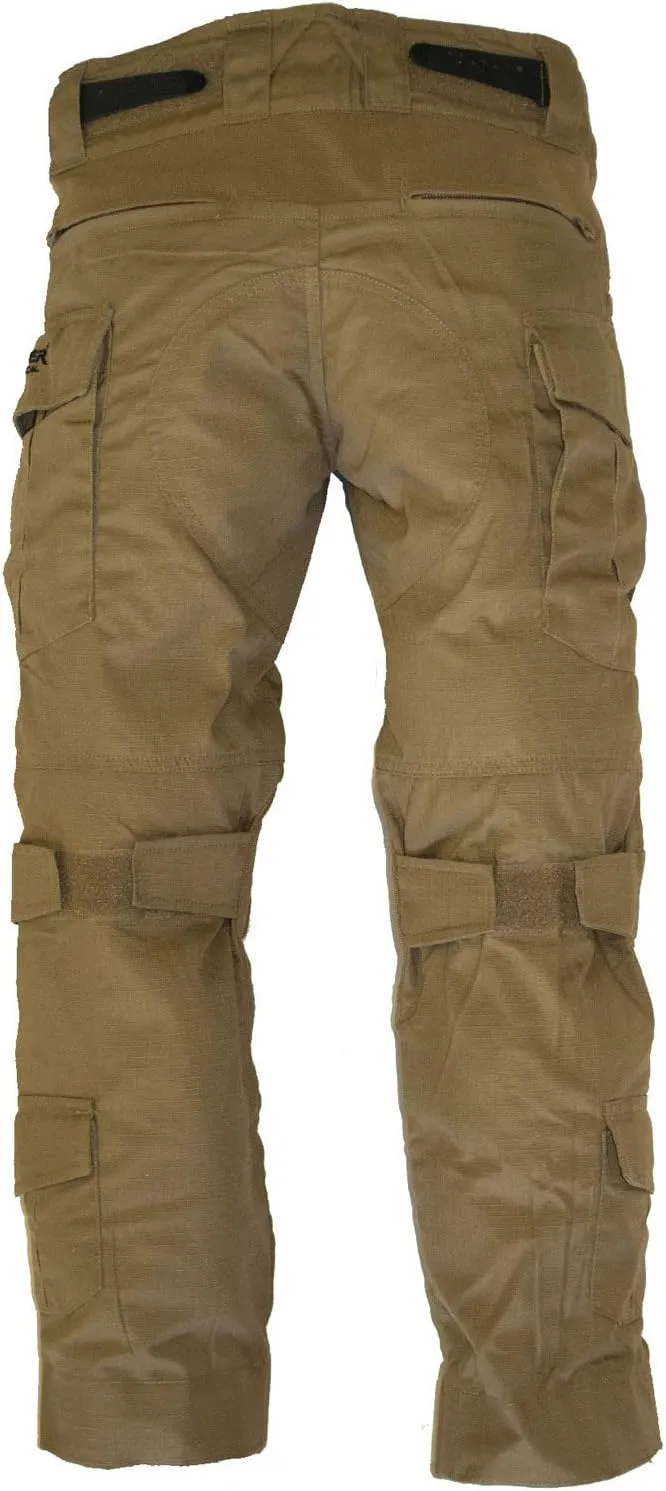 Trendy Apparel Shop Kid's US Soldier Digital Camouflage Tactical Combat Pants - Coyote