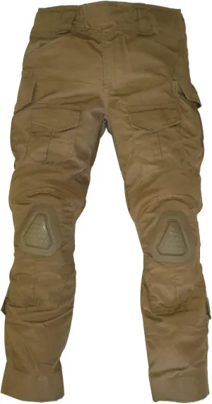 Trendy Apparel Shop Kid's US Soldier Digital Camouflage Tactical Combat Pants - Coyote