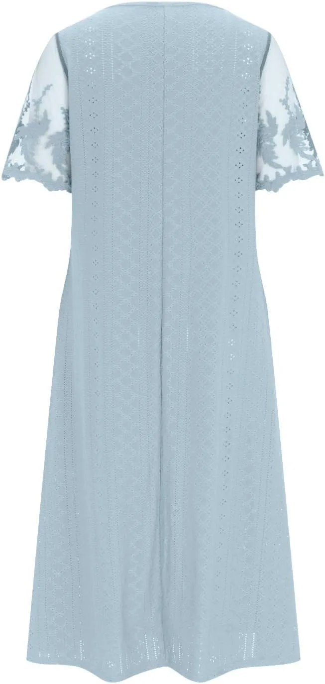 V Neck Cami Slip Dressfor Women Plain Dress with Pockets V Neck Sleeveless Dress Summer Sun Beach Dress Loose Dress