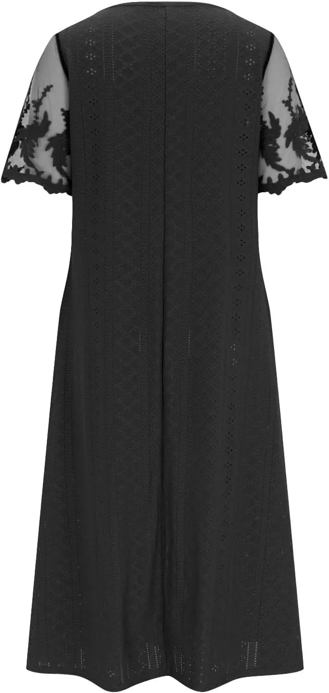 V Neck Cami Slip Dressfor Women Plain Dress with Pockets V Neck Sleeveless Dress Summer Sun Beach Dress Loose Dress