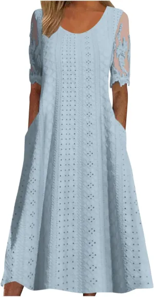 V Neck Cami Slip Dressfor Women Plain Dress with Pockets V Neck Sleeveless Dress Summer Sun Beach Dress Loose Dress