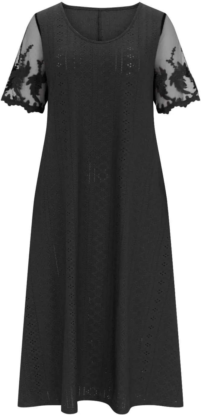 V Neck Cami Slip Dressfor Women Plain Dress with Pockets V Neck Sleeveless Dress Summer Sun Beach Dress Loose Dress