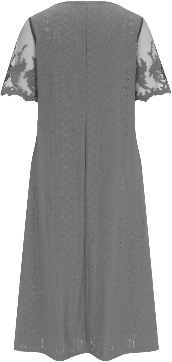 V Neck Cami Slip Dressfor Women Plain Dress with Pockets V Neck Sleeveless Dress Summer Sun Beach Dress Loose Dress