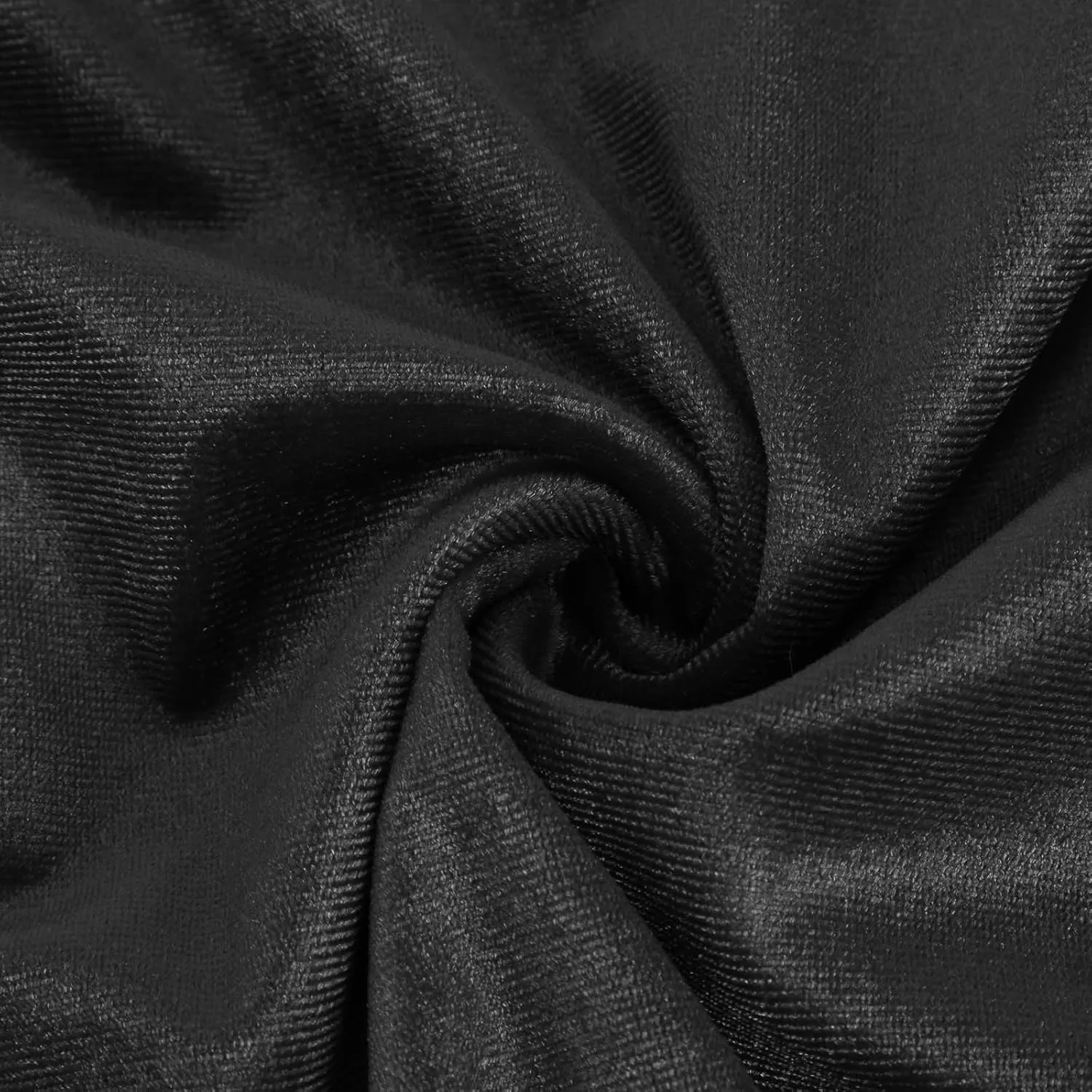 Velvet Dress for Women Long Sleeve Crewneck Shift Short Dress Solid Color Party Short Dress Loose Fit Semi Dress 2024