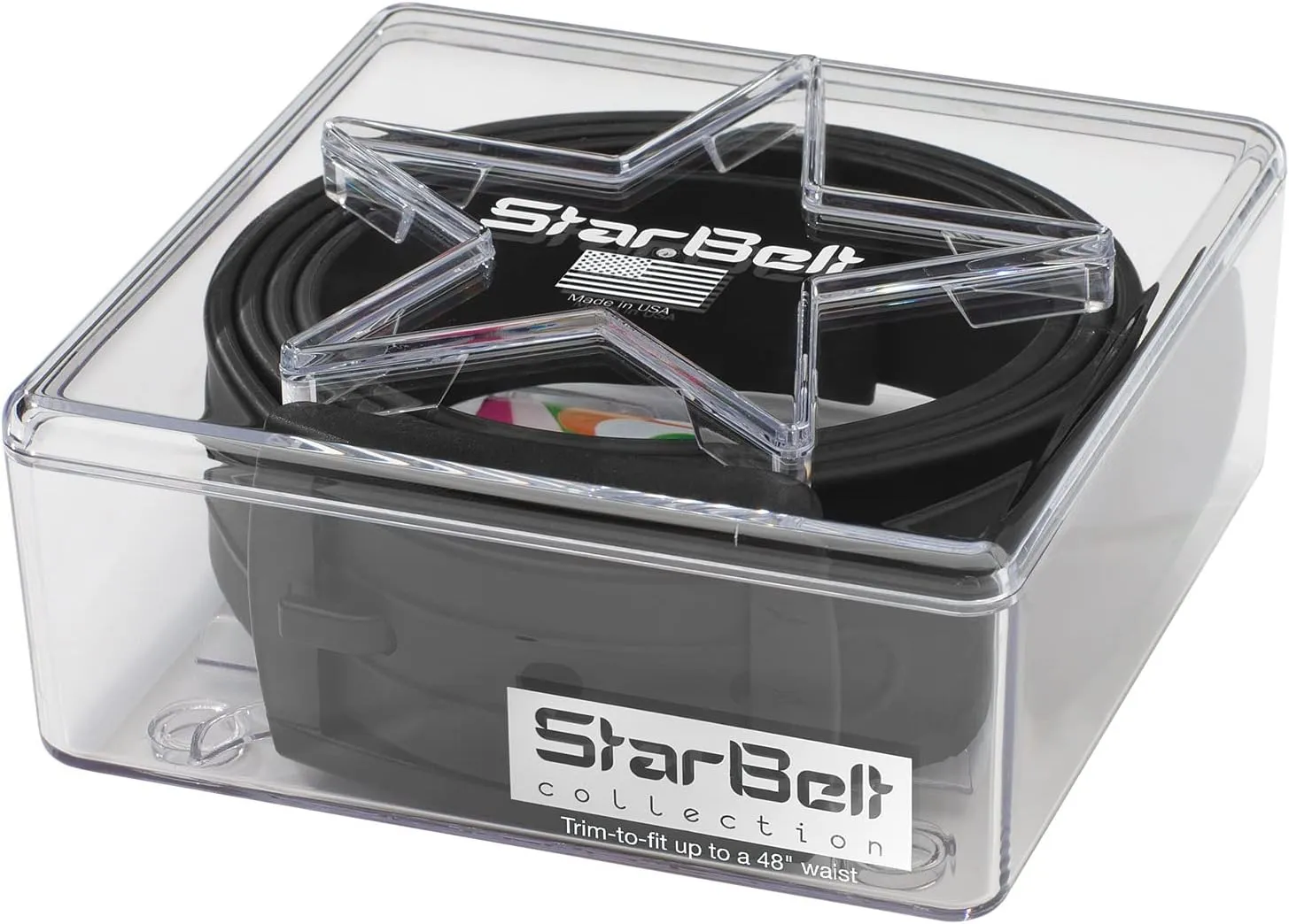 WeatherTech StarBelt - Durable and Waterproof Recycled Material Customizable up to 48" -(Black/Black)