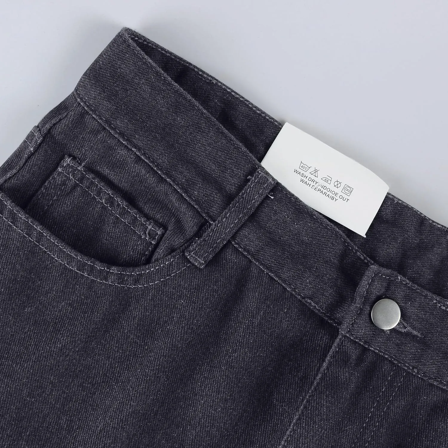 Wide Leg Jeans for Women Fashion Baggy Boyfriends Jeans High Waist Y2k Cargo Pants Vintage Denim Trousers