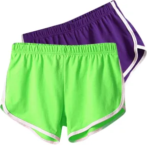 Women Swim Shorts Women's Yoga Sports Summer Shorts Yoga Shorts Exercise Running Fitness Shorts 2pc Swim Shorts
