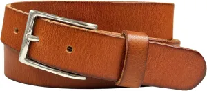 Women's 1-1/8"(30mm) wide Full Grain Genuine Leather One Piece Casual Dress Belt or Studded Punk Jean Belt