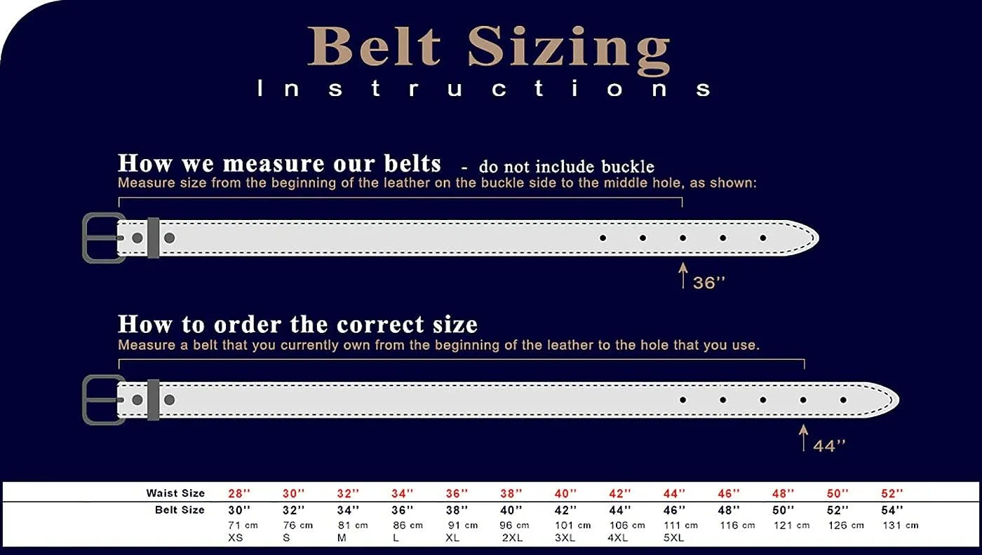 Women's 1-1/8"(30mm) wide Full Grain Genuine Leather One Piece Casual Dress Belt or Studded Punk Jean Belt
