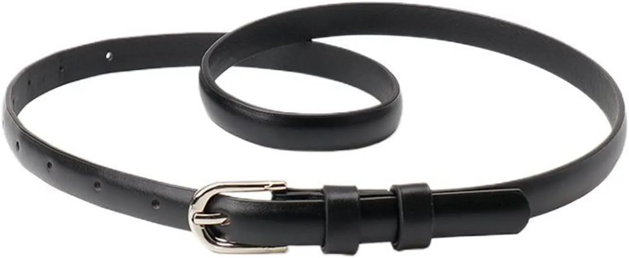 Women's Autumn Belt 2025 Belt For Dress All Seasons D Ring Date Elegant Skinny Faux Leather Adjustable Belts