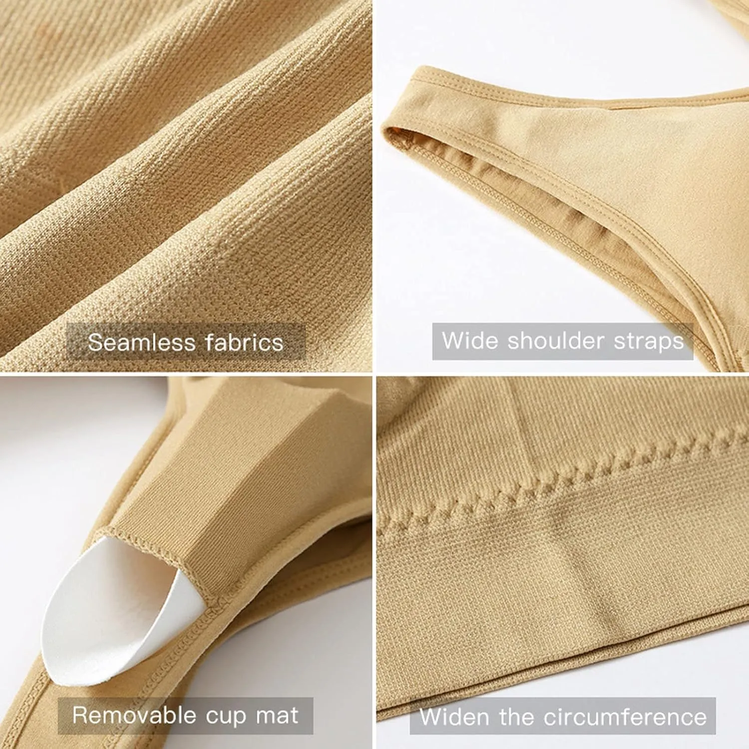 Womens Bras Sports Bra Cozy Bras Plus Size Sports Bras for Women Minimizer Bras for Women 38D Bras for Women