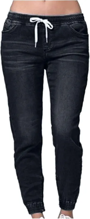 Womens High Waisted Jeans Waisted Trousers Jeans Lace Poket Denim Women's Jeans Straight Leg Loose Stretchy Straight