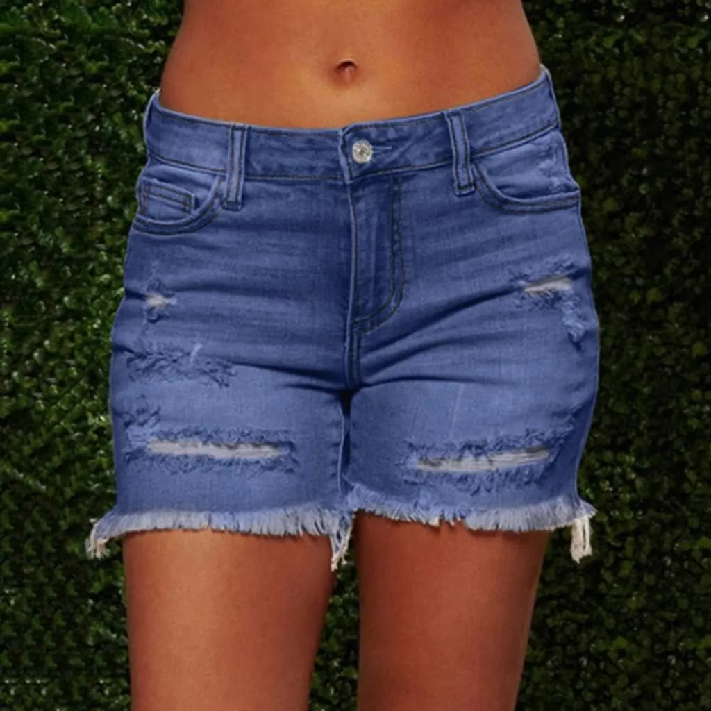 Womens Jean Shorts Denim Shorts Summer Baggy High Waisted Wide Leg Buttons Pleated Casual Jean Shorts 2025 Fashion Pants