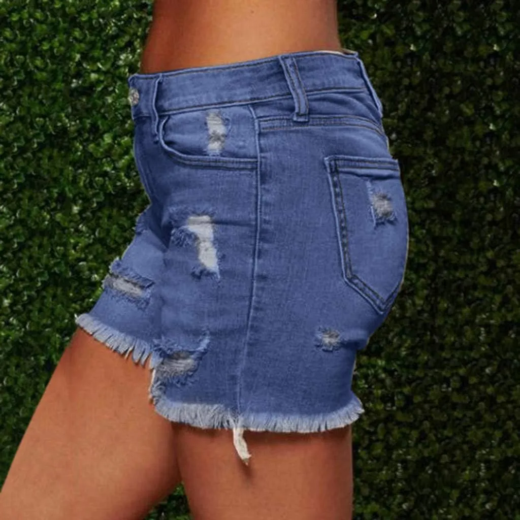 Womens Jean Shorts Denim Shorts Summer Baggy High Waisted Wide Leg Buttons Pleated Casual Jean Shorts 2025 Fashion Pants