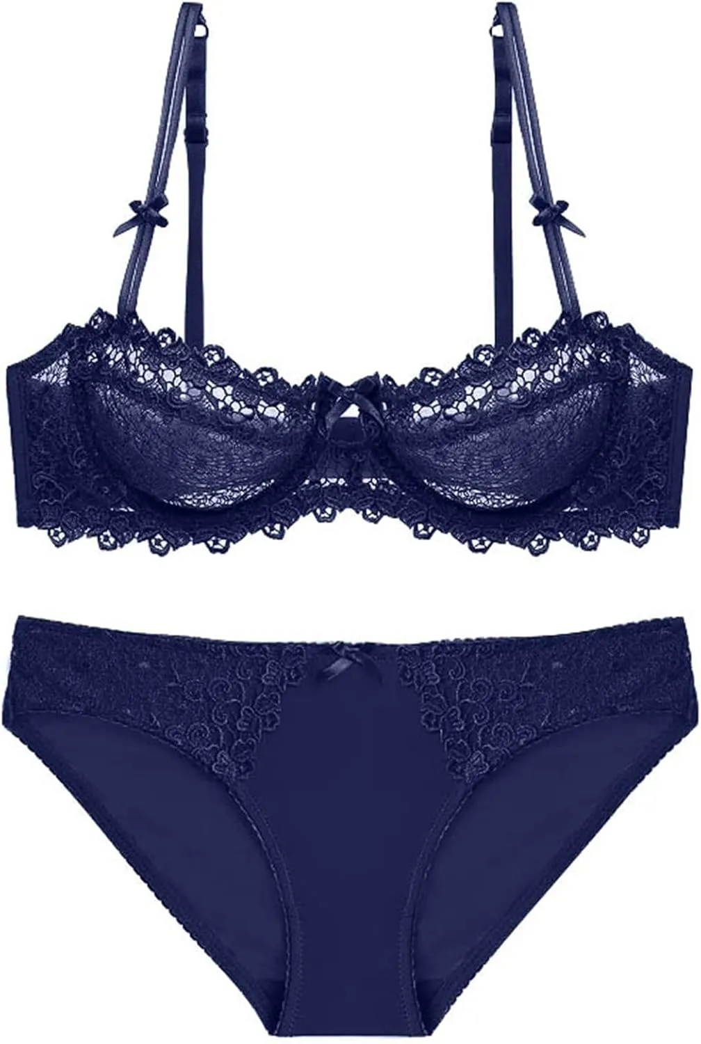 Women's Sports Bras Wireless Bra with Support, Seamless Bra for Women Push Up Lace Sports Bra Lingerie