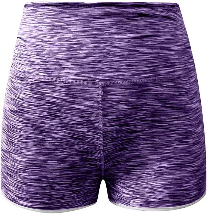 Yoga Shorts for Women High Waist Seamless Sculpting Compression Active Shorts with Lightweight FabricCasual Sports