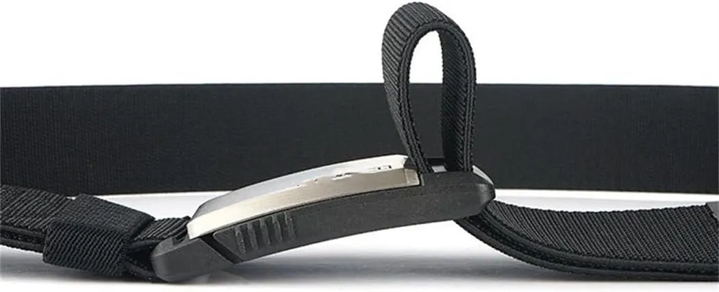 YTR6TW Men's Belt Metal Buckle Tactical Belts Men Fashion Trendy Casual Belt